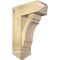 Ekena Millwork Olympic Arts and Crafts Rough Sawn Bracket w/ Offset Brace, Douglas Fir, 8"W x 20"D x 28"H BKT0806X20X28OLY03RDF - alternate 1